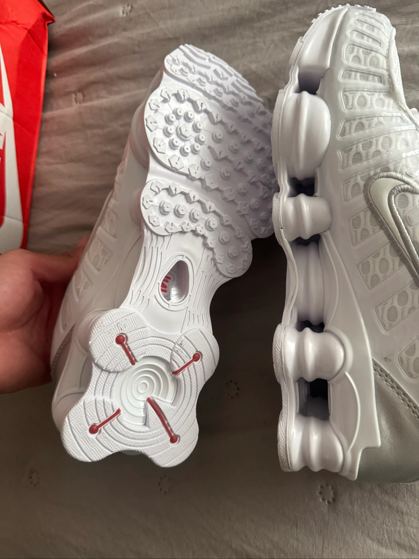Zapatillas nike shox tl blancas – photo 3